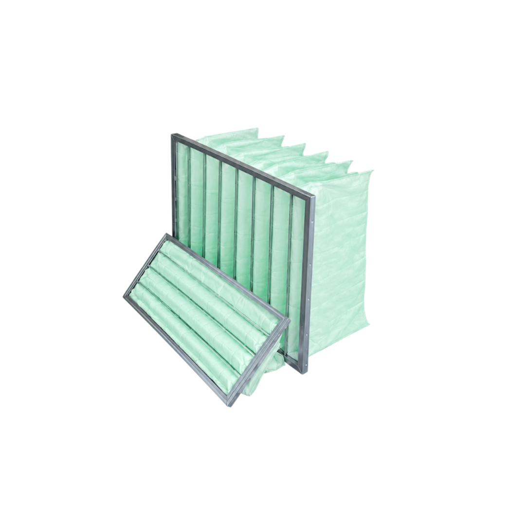 Synthetic Bag Filters - M6 Grade - Green Colour