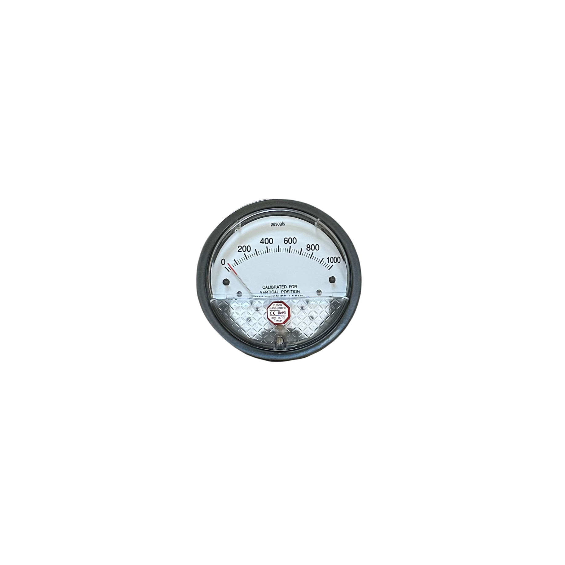 Magnehelic Pressure Gauge with Install Kit - Differential Pressure