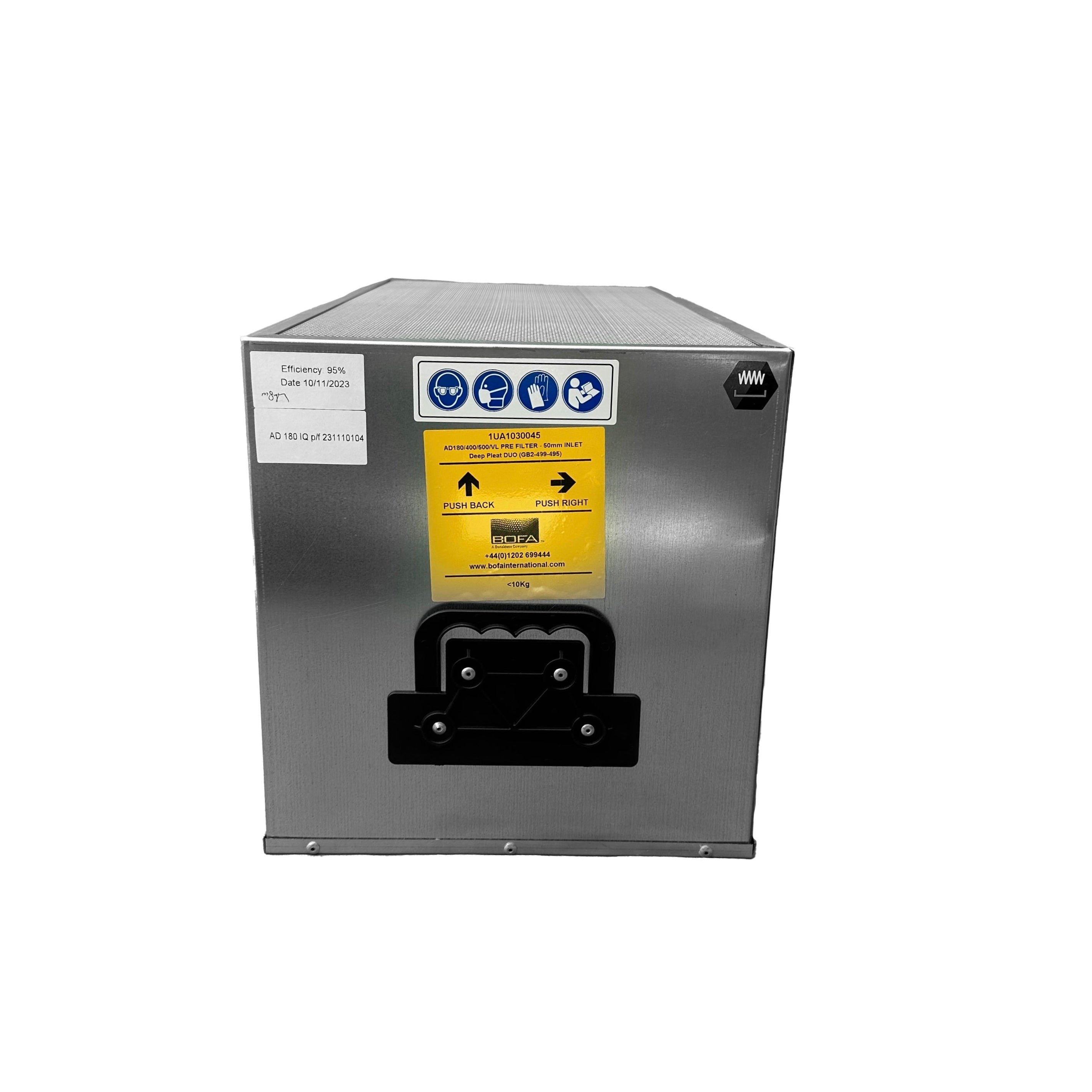 Pre Filter BOFA AD 180/400/500/VL/Base - Part No. 1UA1030045