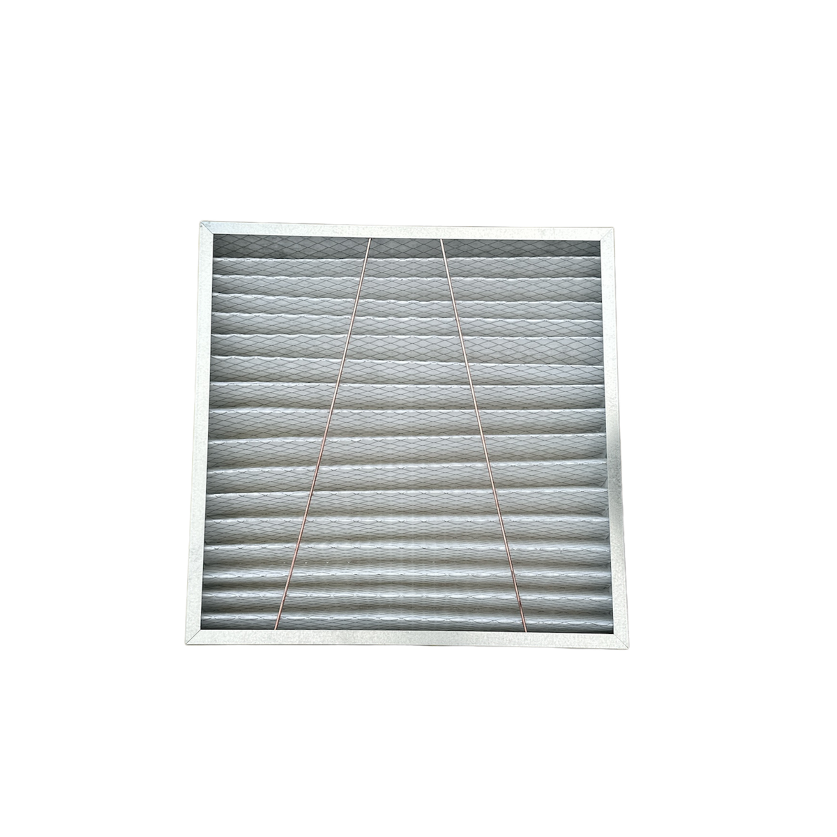 EU4 Pleated Panel Filter 595x595 - Metal Cased - 95mm & 47mm – E Filtration